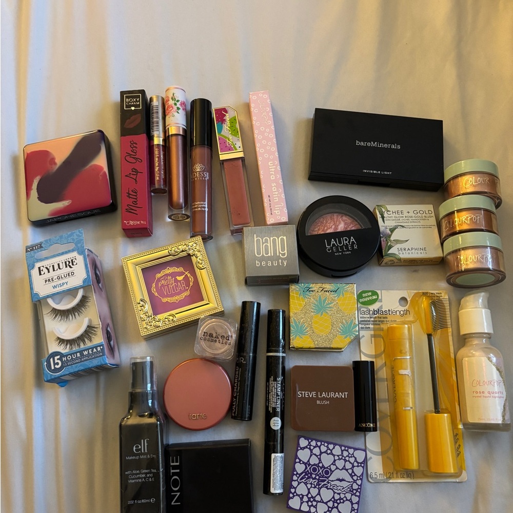 NEW Makeup Lot Bundle Haul of 30+ items